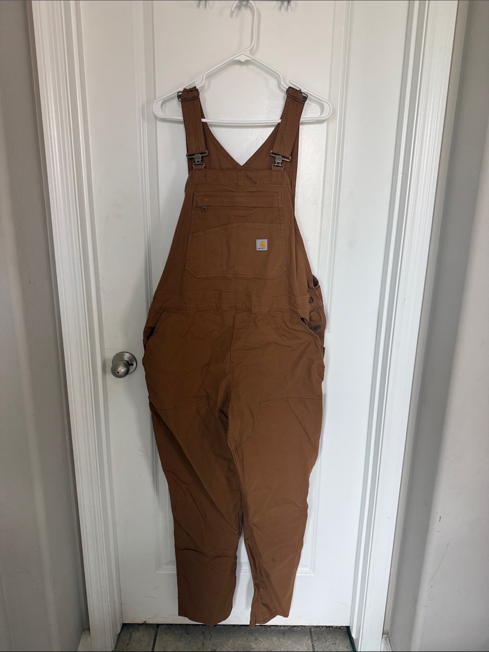 Carhartt Women's Brown Duck Bib Overalls